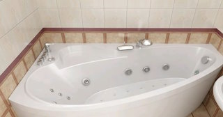 Установка угловой ванны в Новоуральске - профессиональный монтаж от СантехДомНву от 3102 рублей